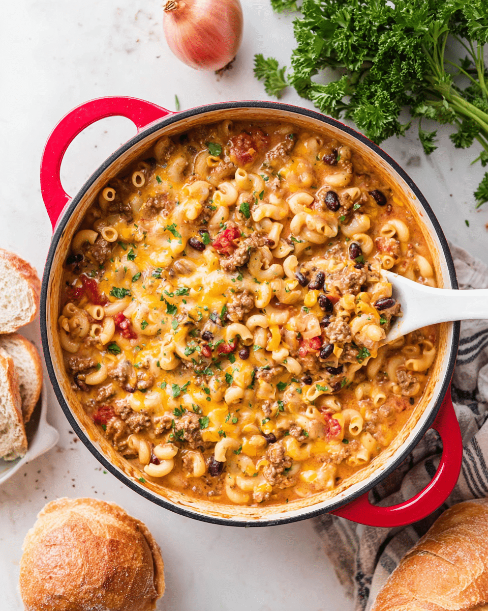 One Pot Chili Mac Recipe
