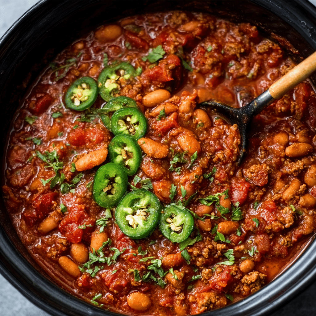 Crockpot Chili Recipe - Recipe Image