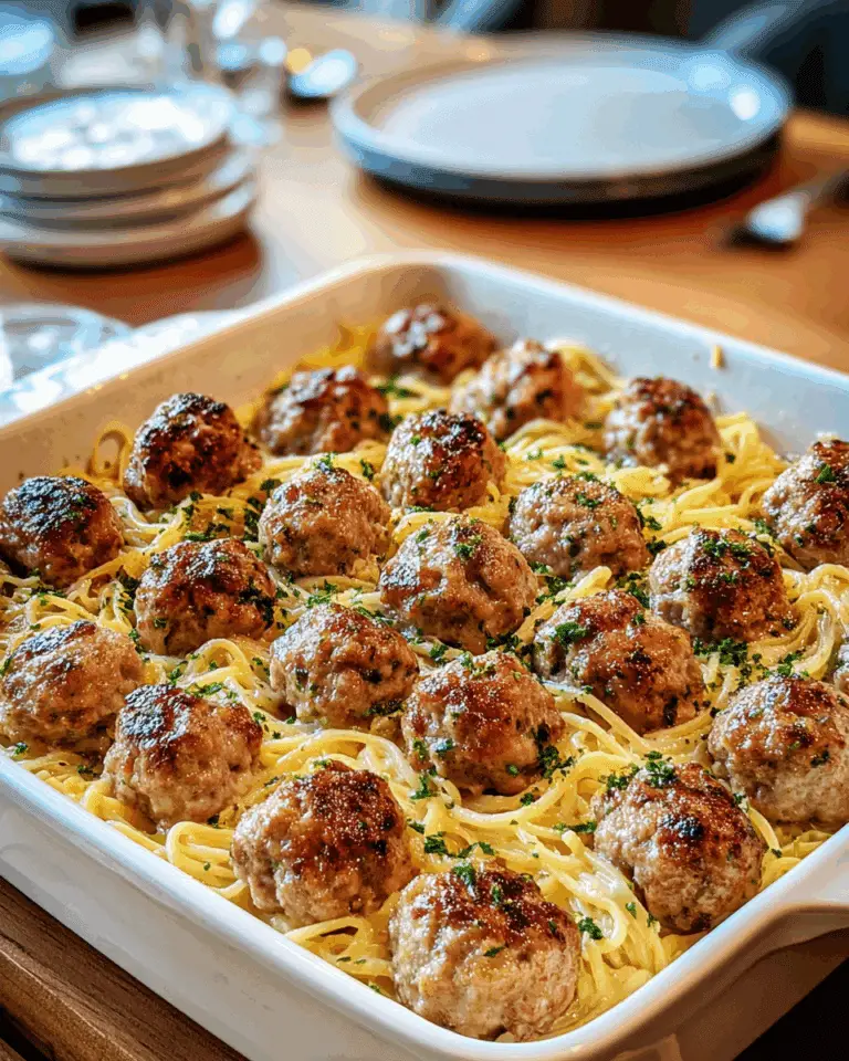 greek chicken meatballs with lemon orzo Recipe