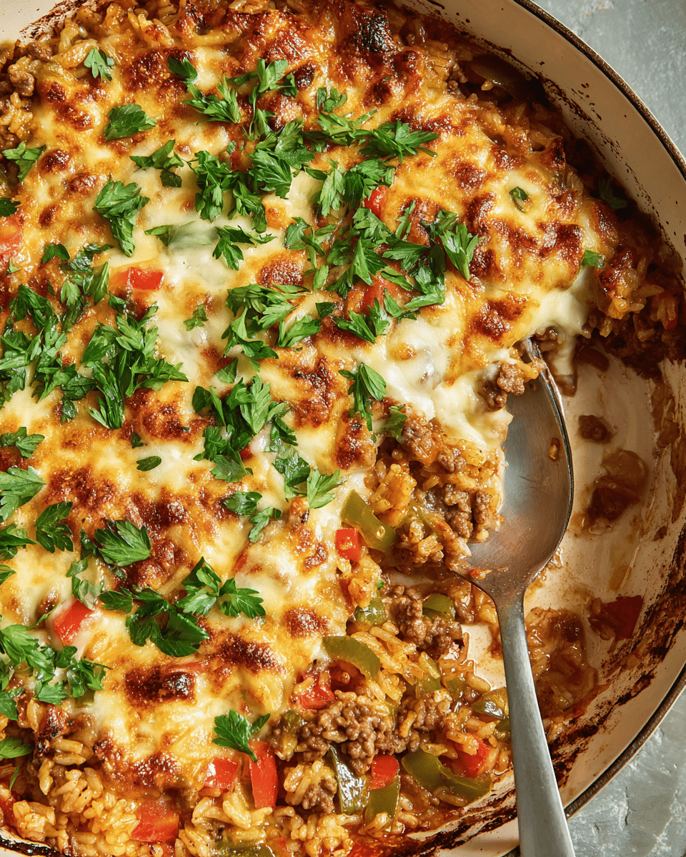 STUFFED PEPPER CASSEROLE Recipe