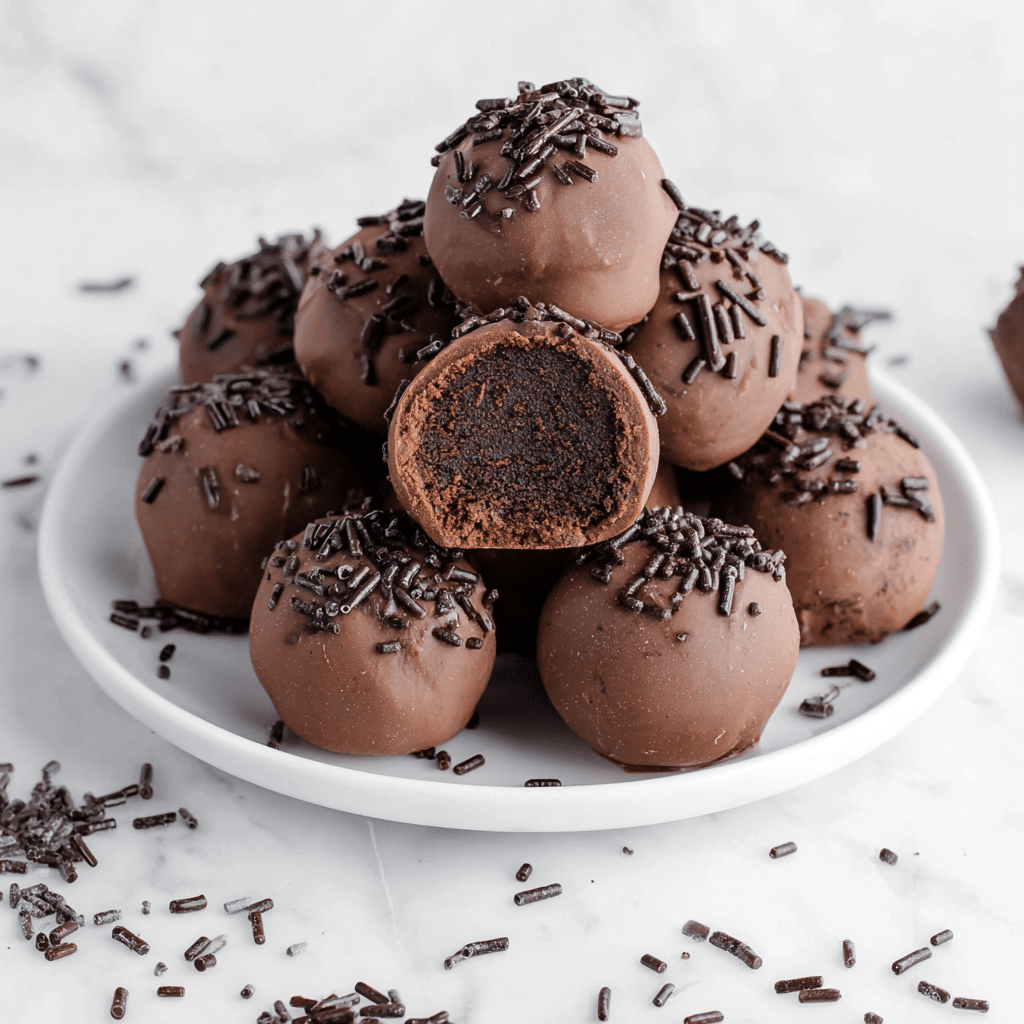 Chocolate Cheesecake Bites Recipe - Recipe Image