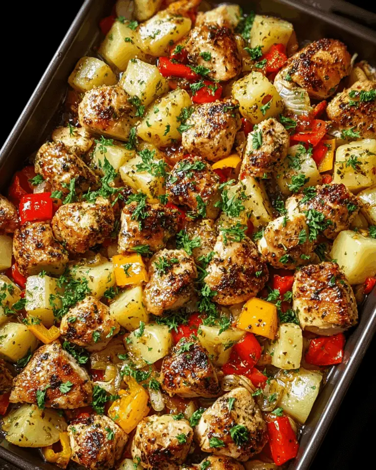 Hawaiian Chicken Sheet Pan Recipe