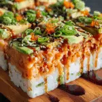 Spicy Salmon Sushi Bake Recipe