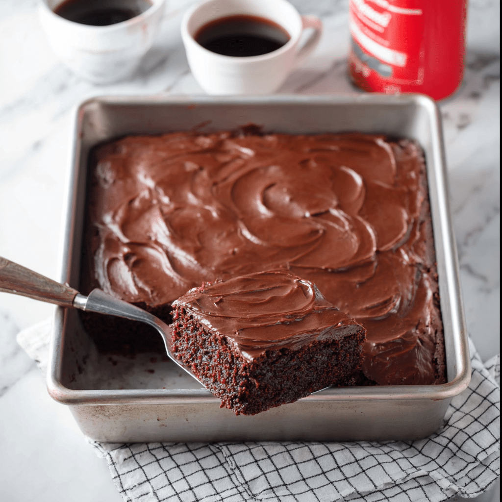 Busy Day Chocolate Cake Recipe - Recipe Image