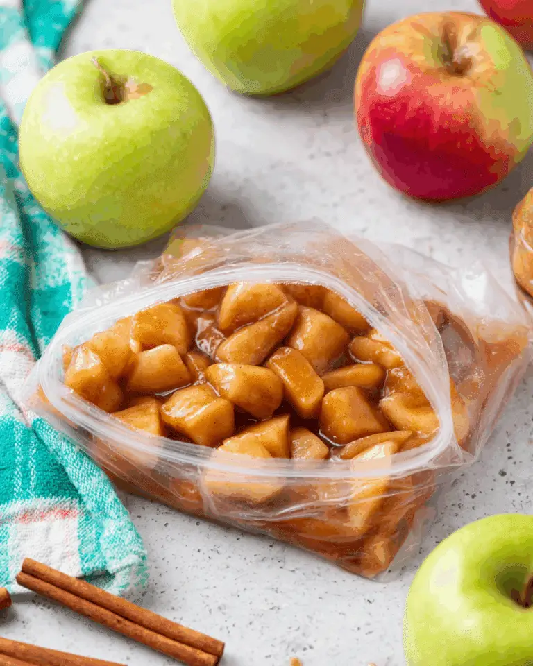Freezer Apple Pie Filling Recipe