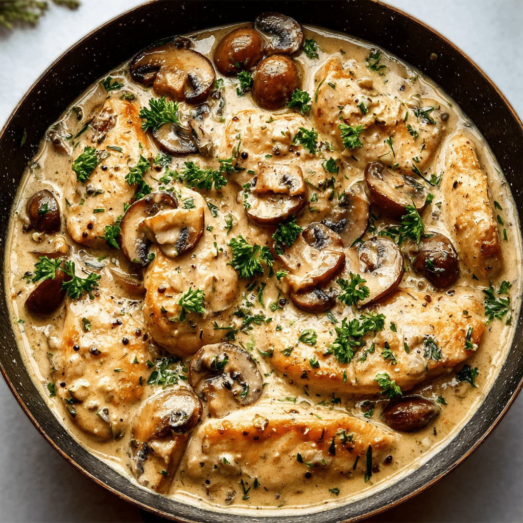 Slow Cooker Chicken Stroganoff Recipe - Recipe Image