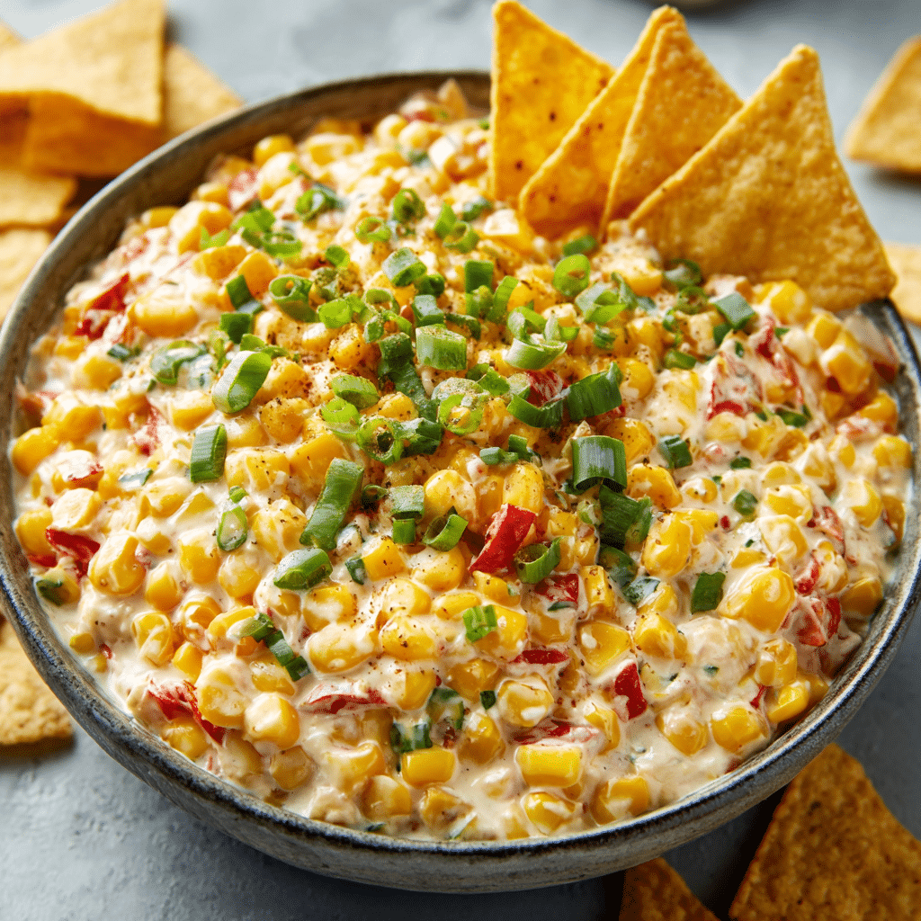Easy Traditional Corn Dip Recipe - Recipe Image