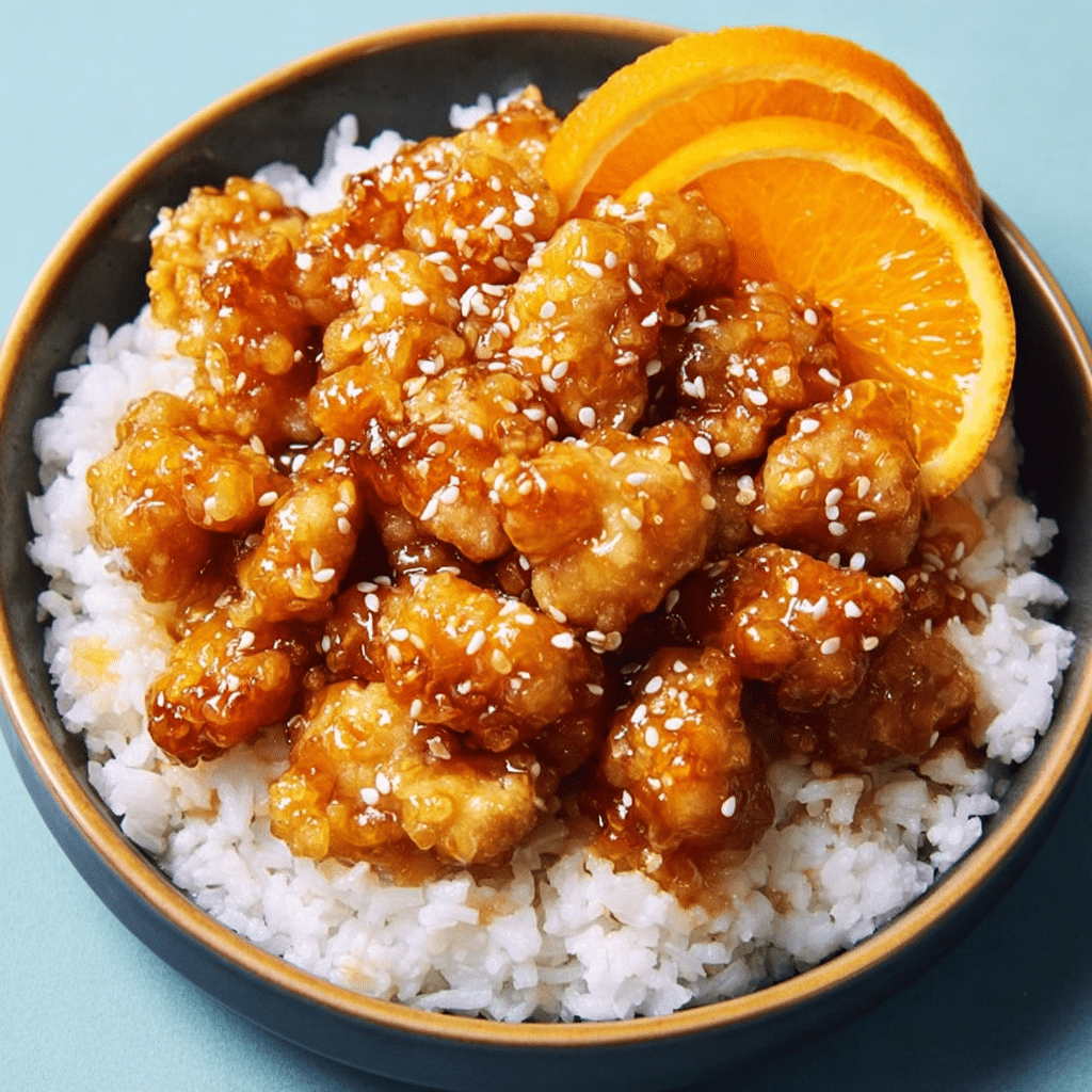 Orange Chicken Recipe - Recipe Image