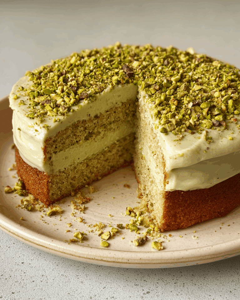 PISTACHIO, ORANGE & RICOTTA CAKE Recipe