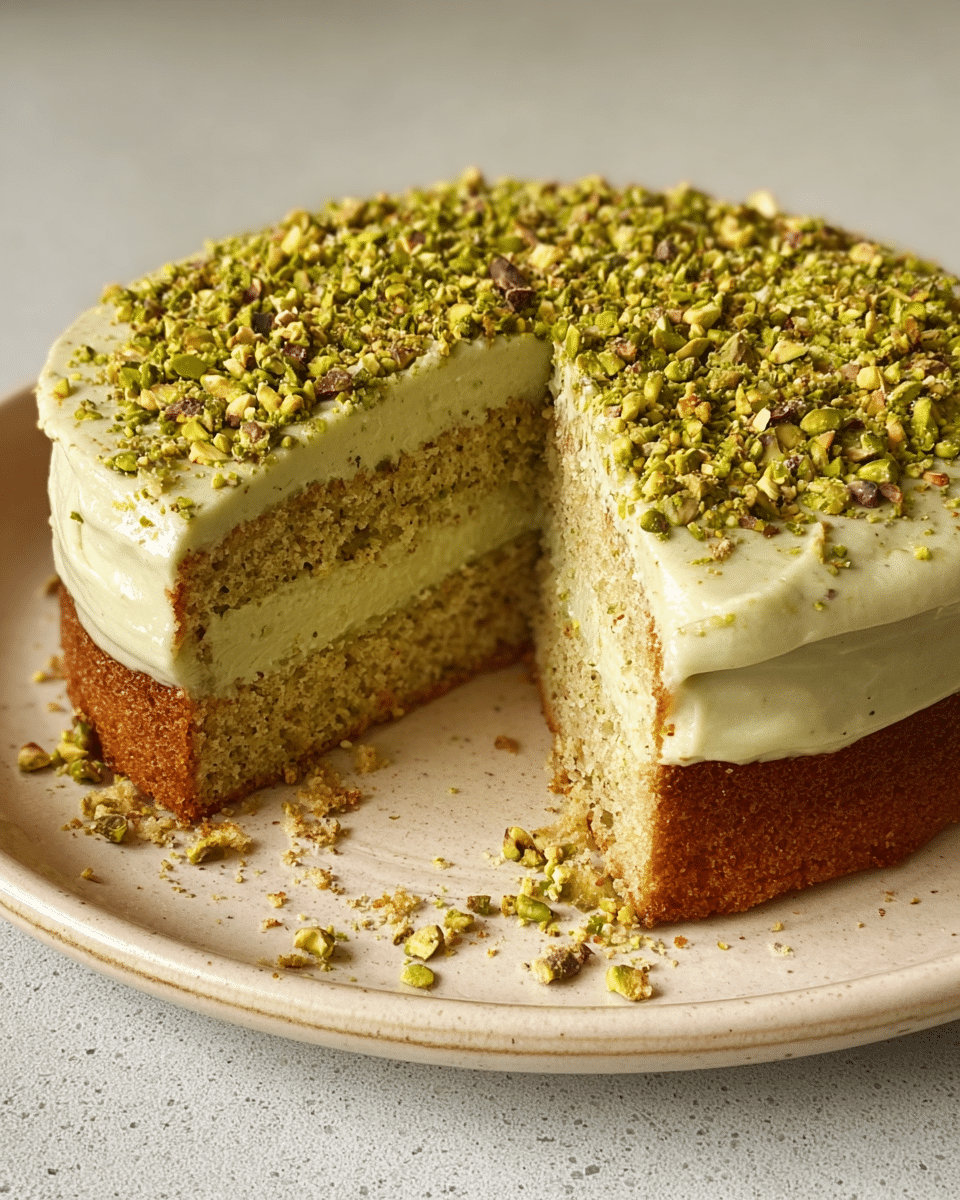 PISTACHIO, ORANGE & RICOTTA CAKE Recipe