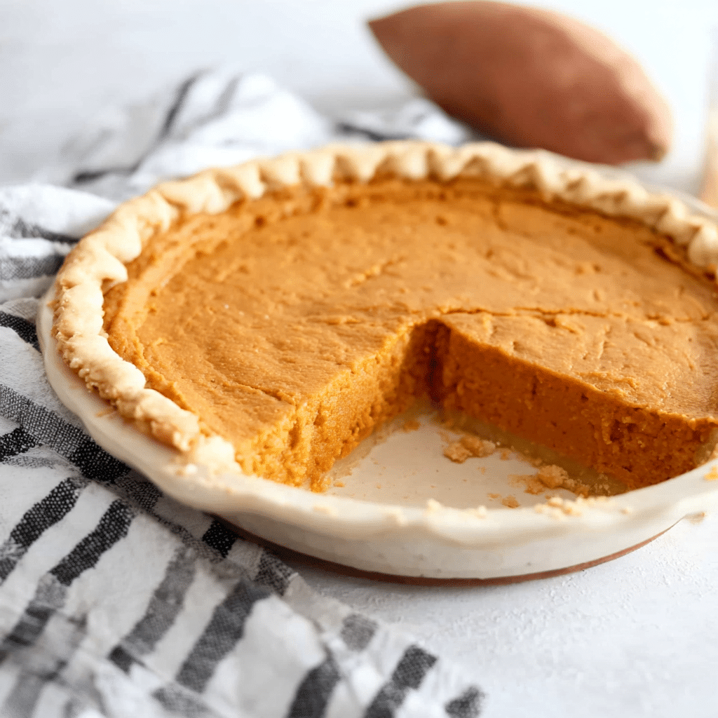Sweet Potato Pie Just Like Grandma Made Recipe - Recipe Image