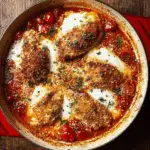 Garlic Tomato Chicken with Mozzarella Recipe