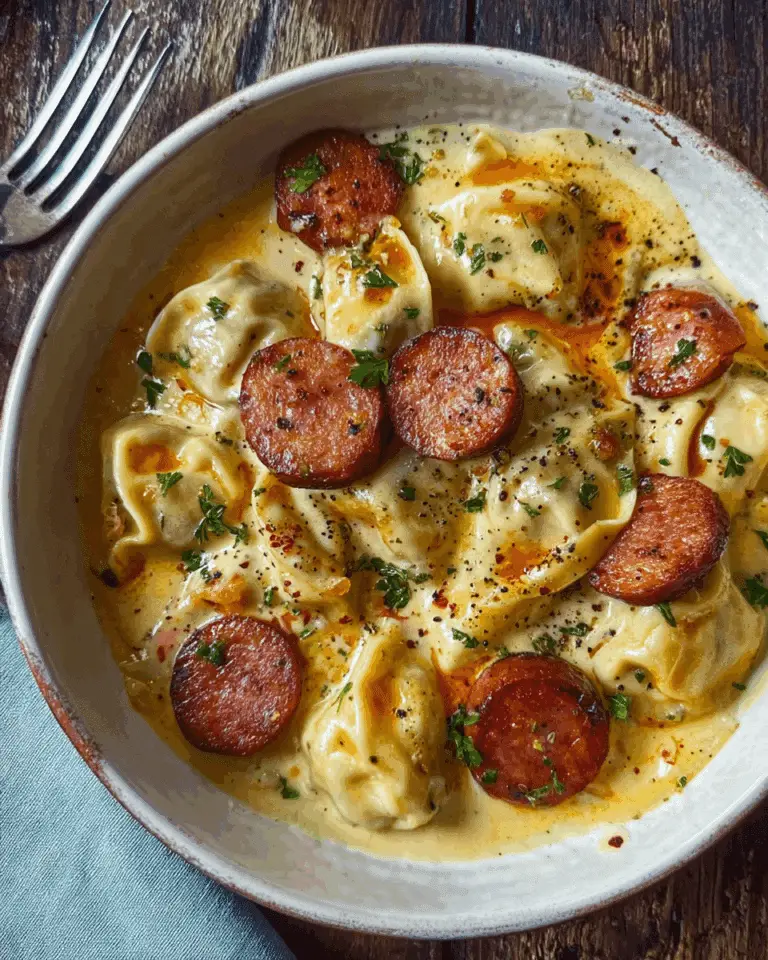 Slow Cooker Pierogi Kielbasa Casserole Recipe