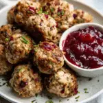 Cranberry Turkey Stuffing Balls Recipe