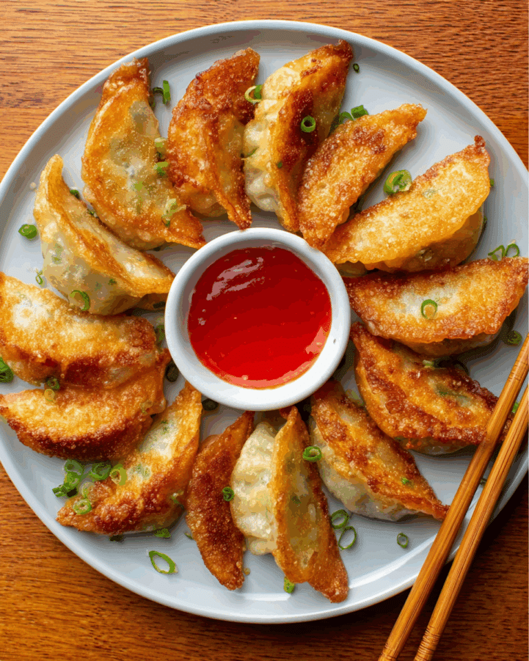 Crispy Pan-Fried Dumplings Recipe