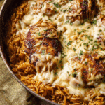 French Onion Chicken and Rice Bake Recipe
