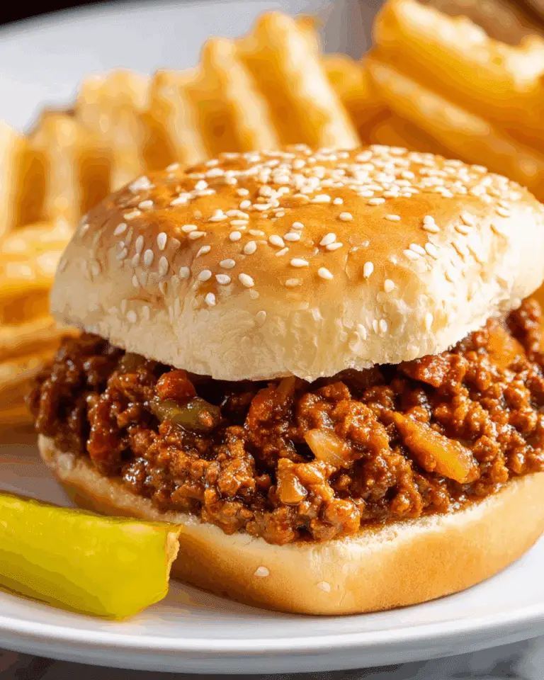 Slow Cooker Sloppy Joes Recipe