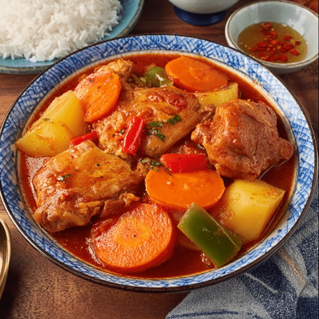 My another version of CHICKEN CALDERETA Recipe - Recipe Image