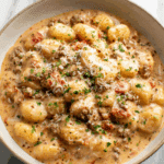 Ground Beef Gnocchi Recipe