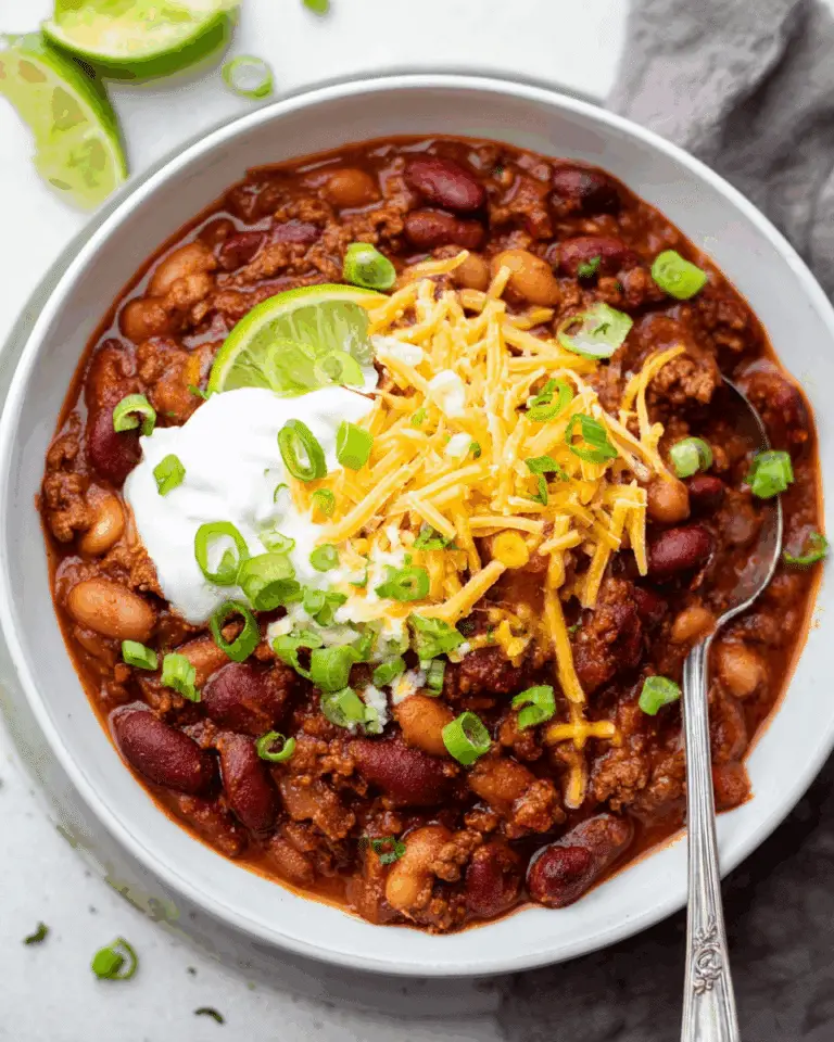 Italian Chili with Sausage (Easy One Pot Recipe) Recipe