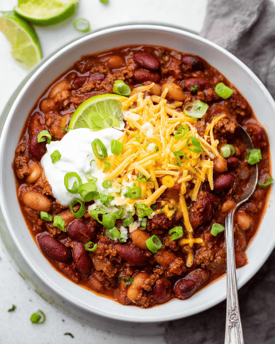 Italian Chili with Sausage (Easy One Pot Recipe) Recipe