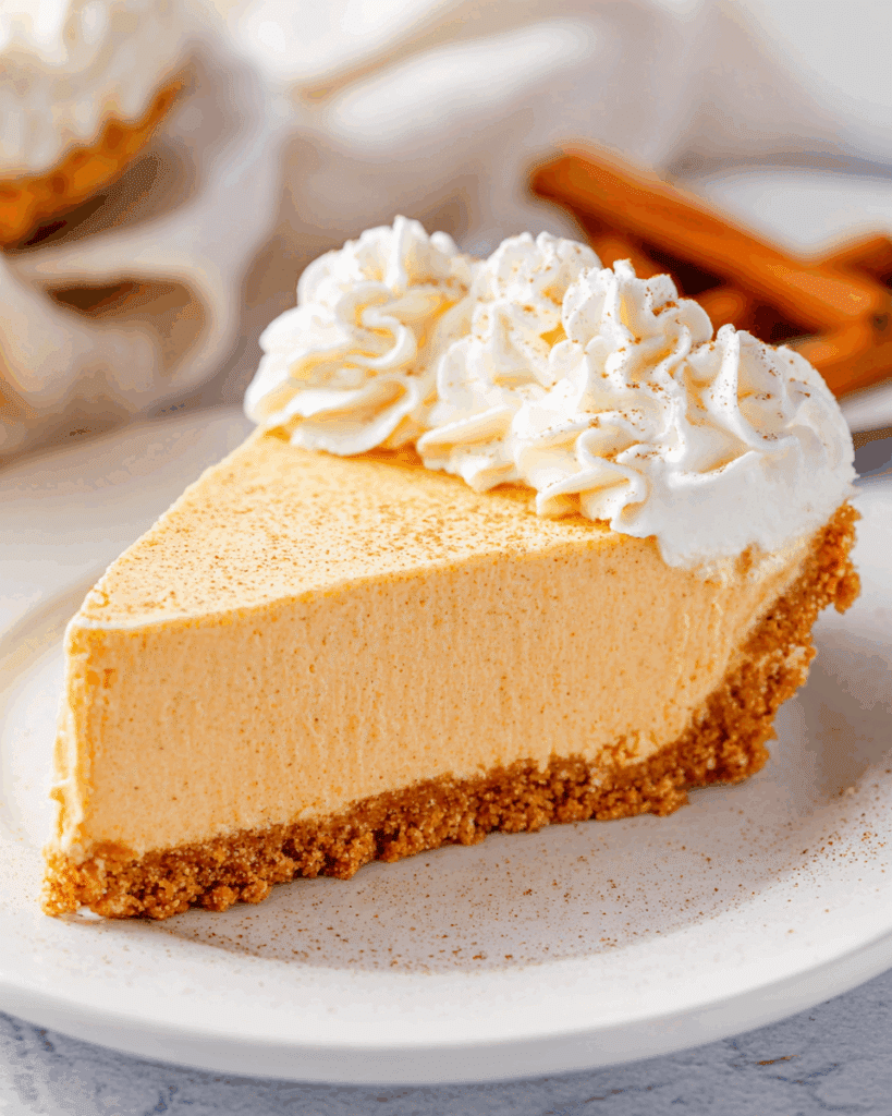 No Bake Pumpkin Pie Recipe