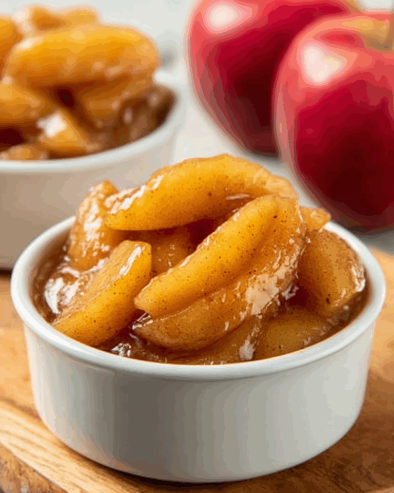Slow Cooker "Fried" Apples Recipe