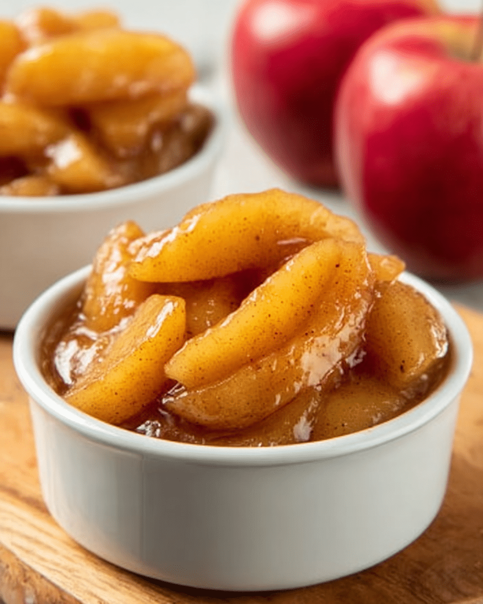 Slow Cooker "Fried" Apples Recipe