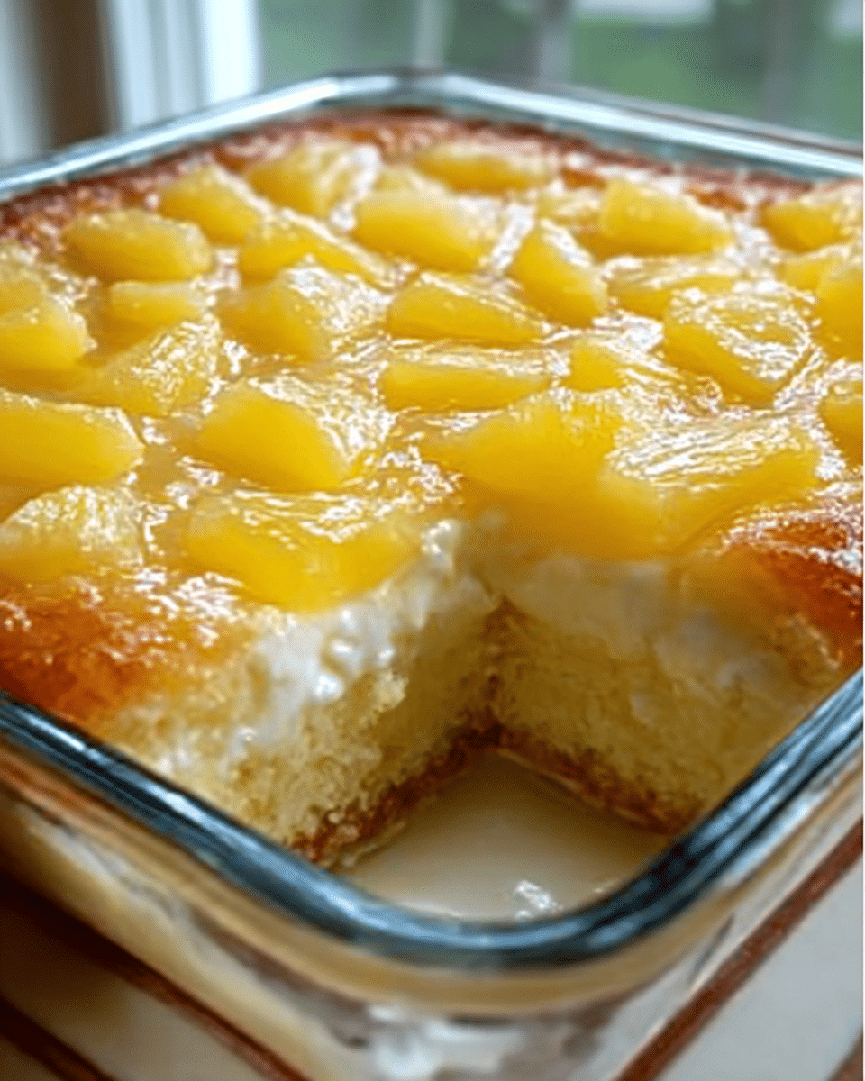 Juicy Pineapple Heaven Cake Recipe
