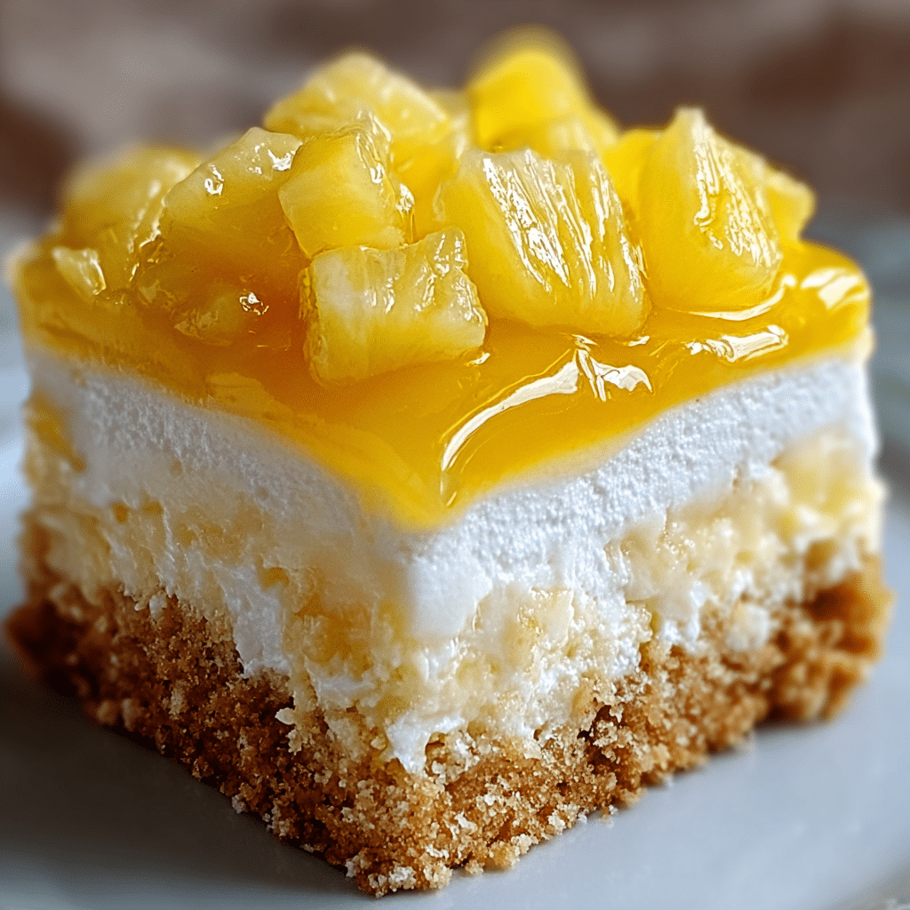 Juicy Pineapple Heaven Cake Recipe - Recipe Image