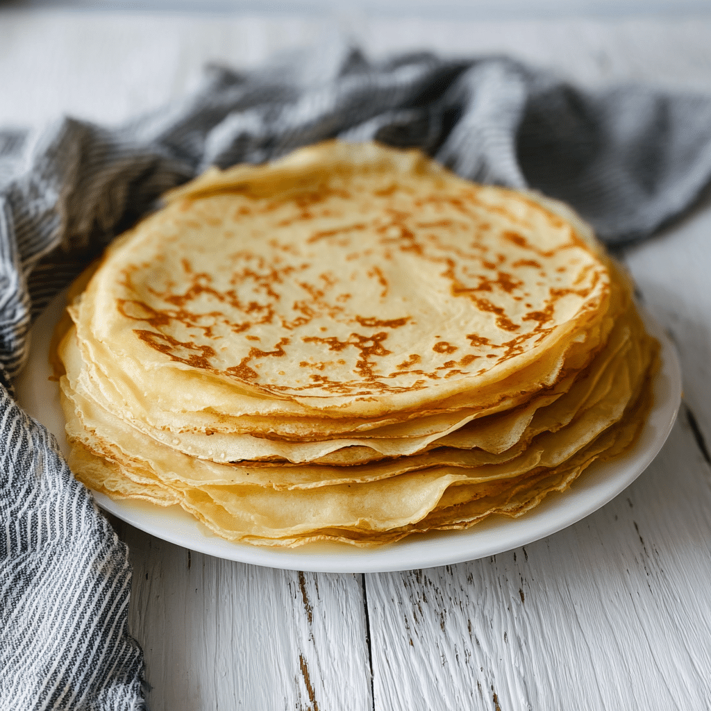 Homemade Crepes: An Easy Recipe - Recipe Image
