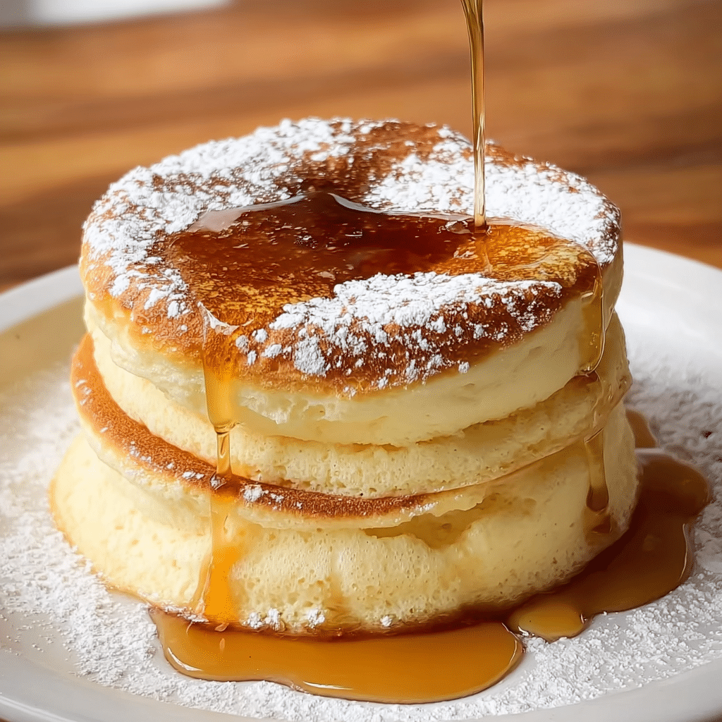 SOUFFLÉ PANCAKES: Light as Clouds, Fluffy as a Dream Recipe - Recipe Image