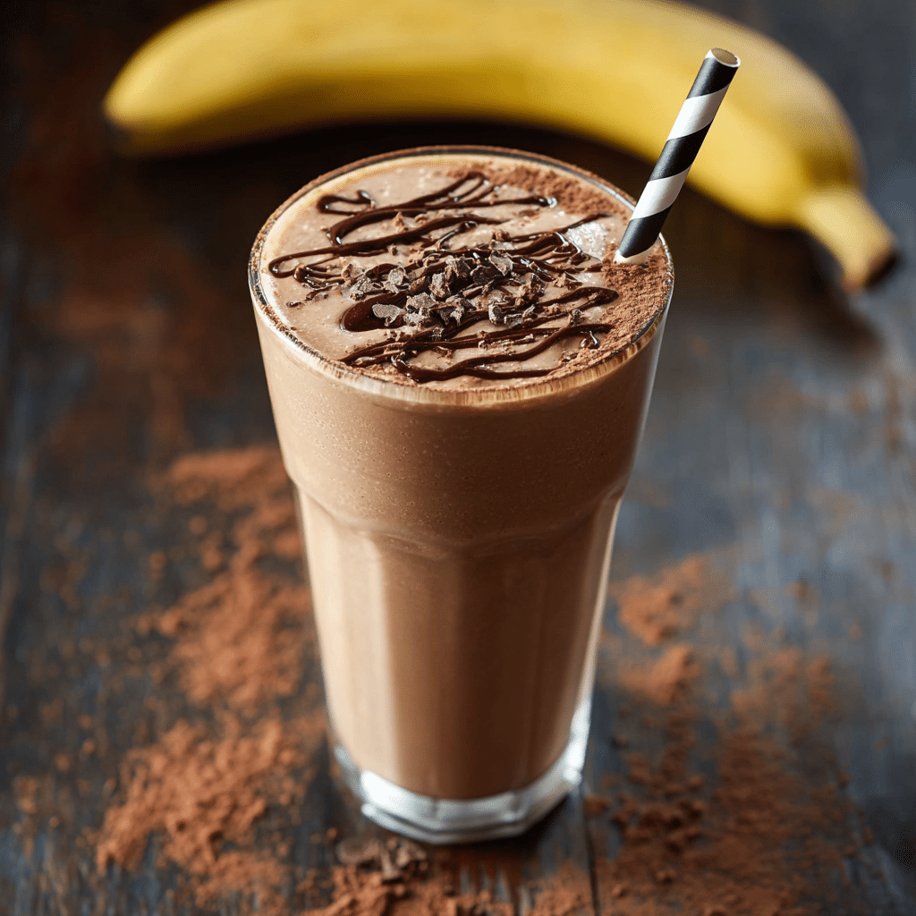 Classic Mocha Coffee Smoothie Recipe - Recipe Image