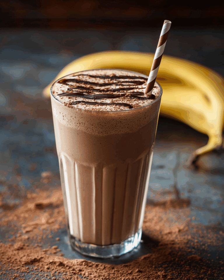 Classic Mocha Coffee Smoothie Recipe