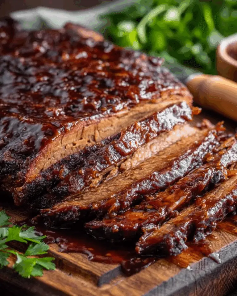 Slow Cooker BBQ Brisket Recipe