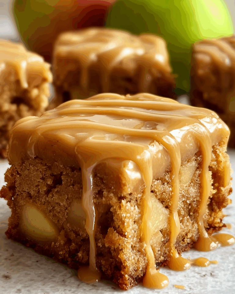 Apple Brownies Glaze Recipe