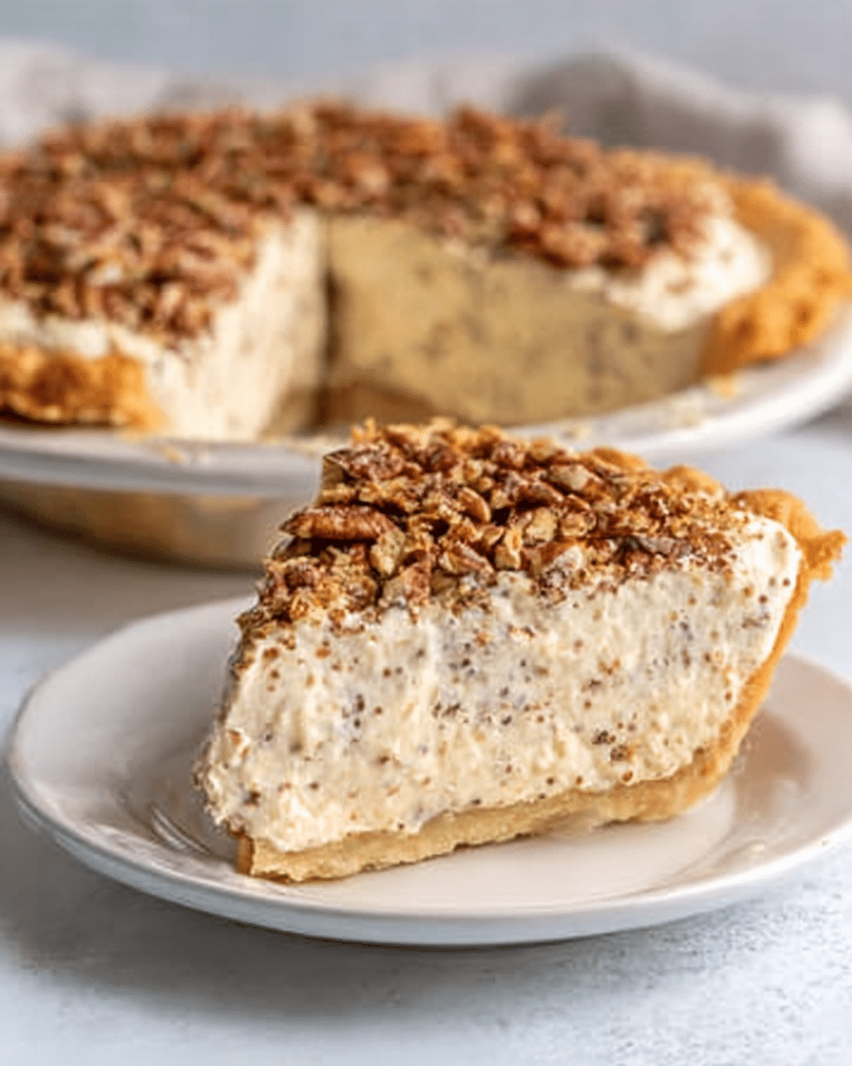 Pecan Cream Pie Recipe