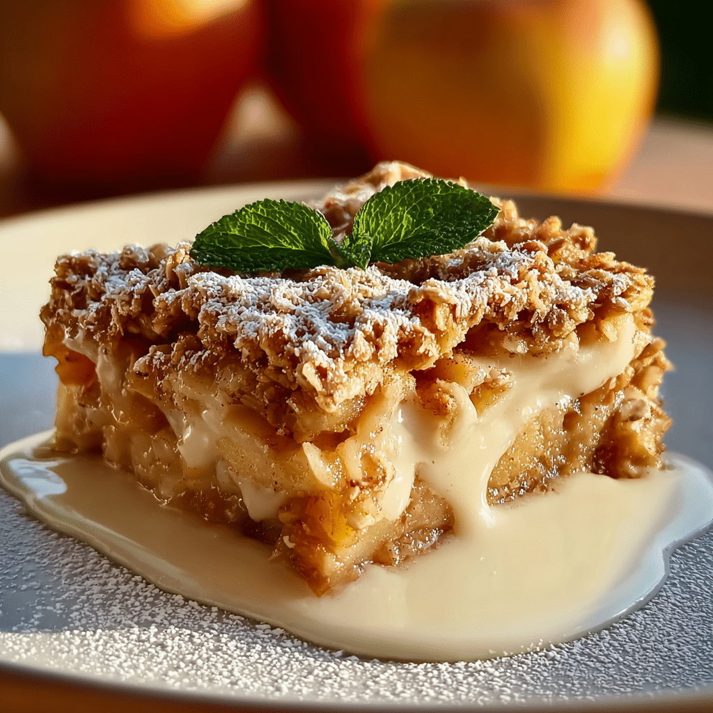 Oatmeal Apple Breakfast Bake Recipe - Recipe Image