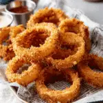 homemade onion rings are crispy, golden, and addictive Recipe