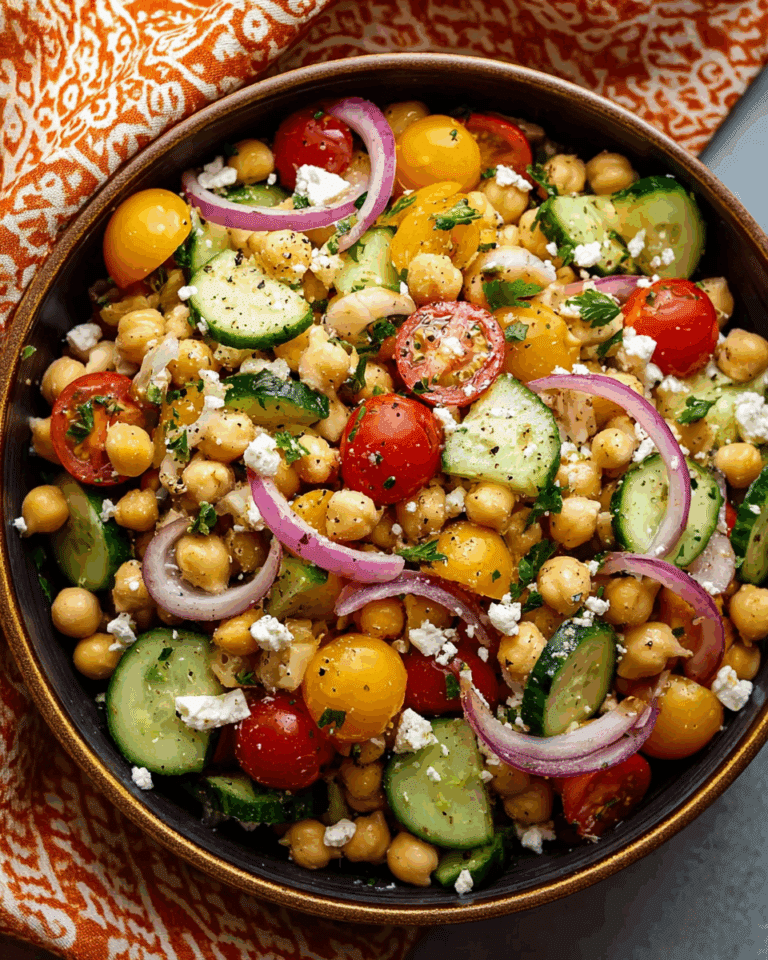 The Best Chickpea Salad Recipe