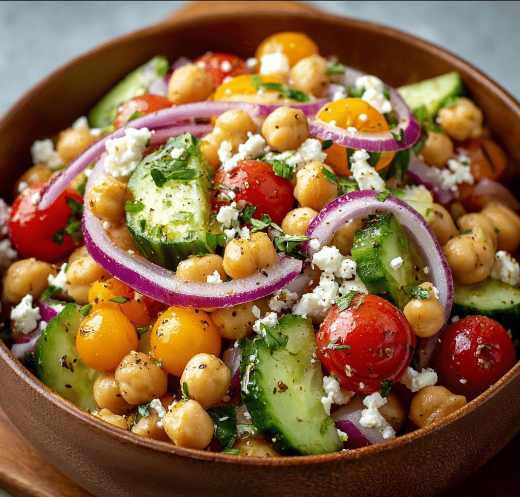The Best Chickpea Salad Recipe