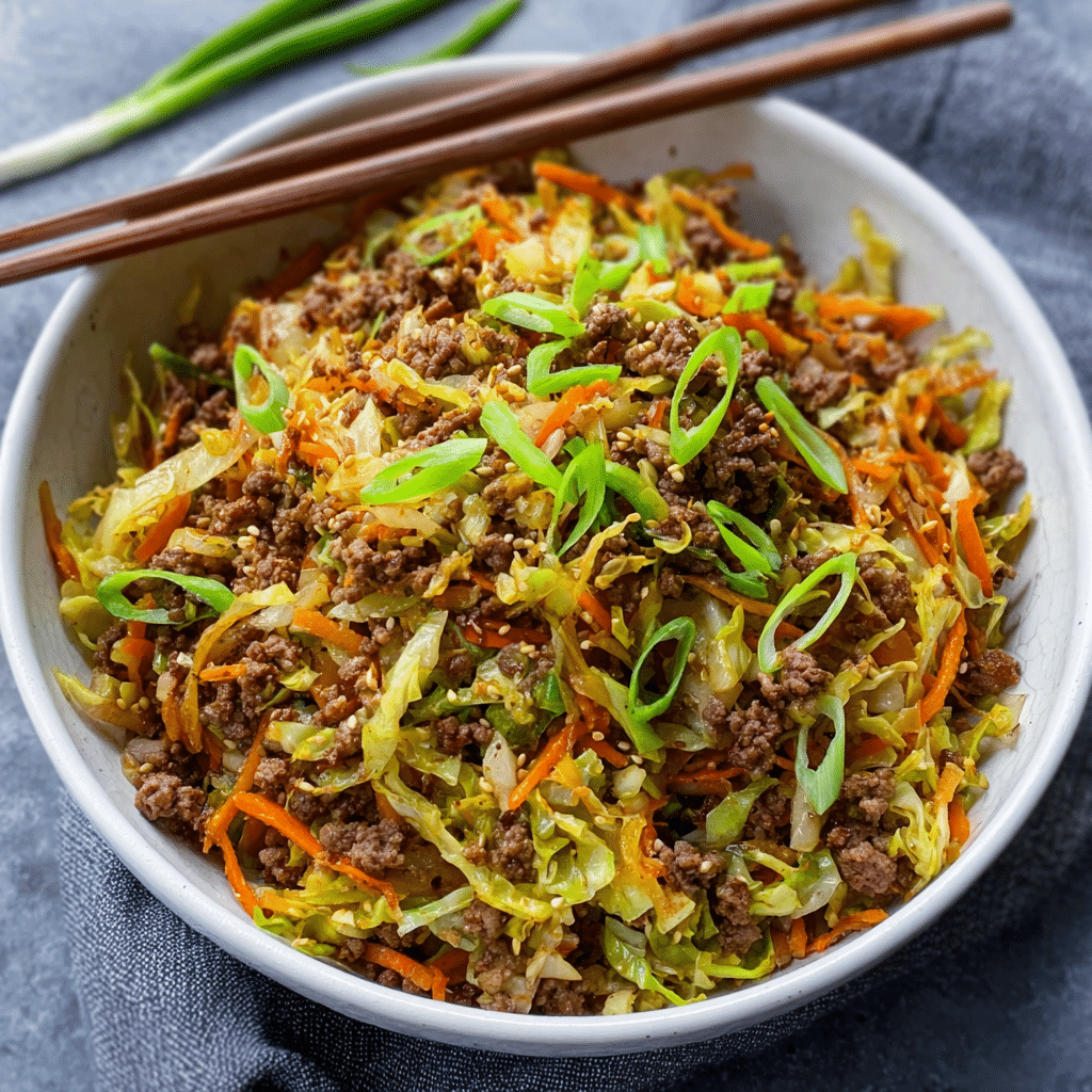 Egg Roll in a Bowl Recipe - Recipe Image