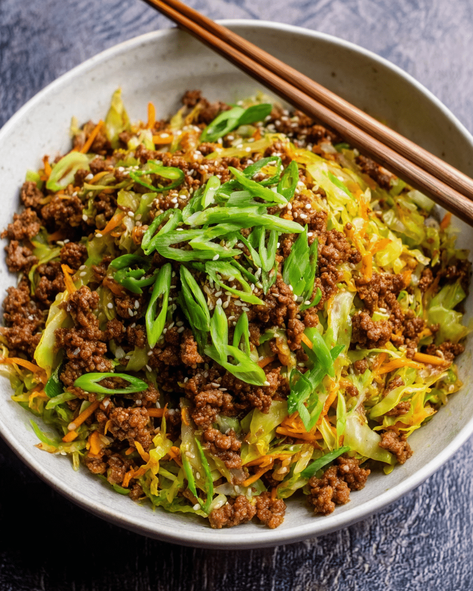 Egg Roll in a Bowl Recipe