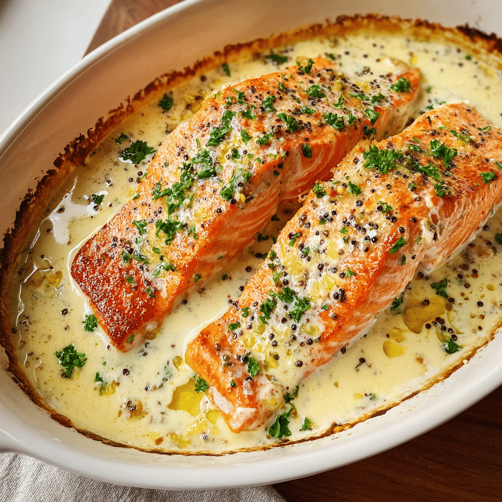 baked boursin salmon Recipe - Recipe Image