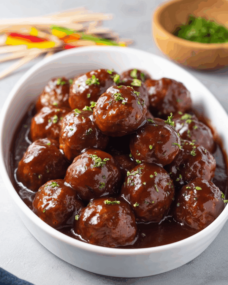 Grape Jelly Meatballs Recipe