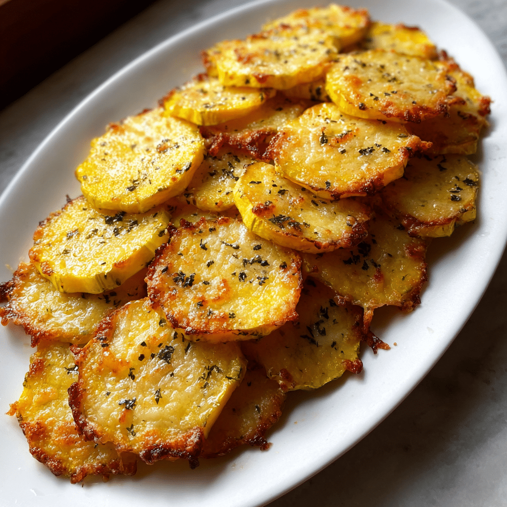 Crispy Oven-Fried Squash Recipe - Recipe Image