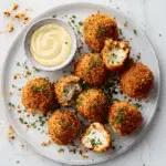 Crispy Oven Fried Garlic Mushrooms Recipe