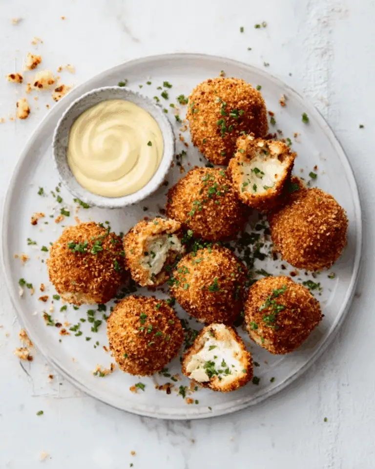 Crispy Oven Fried Garlic Mushrooms Recipe