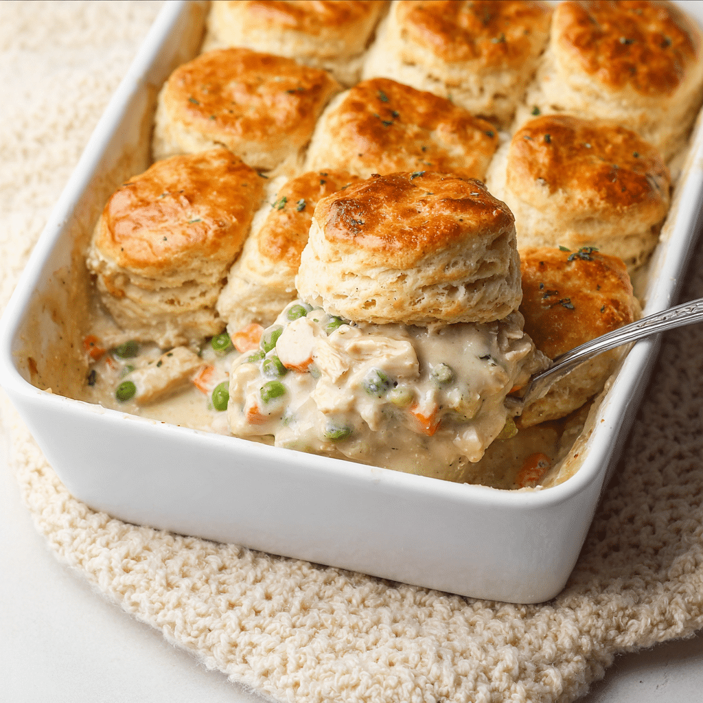 Chicken Pot Pie Casserole Recipe - Recipe Image