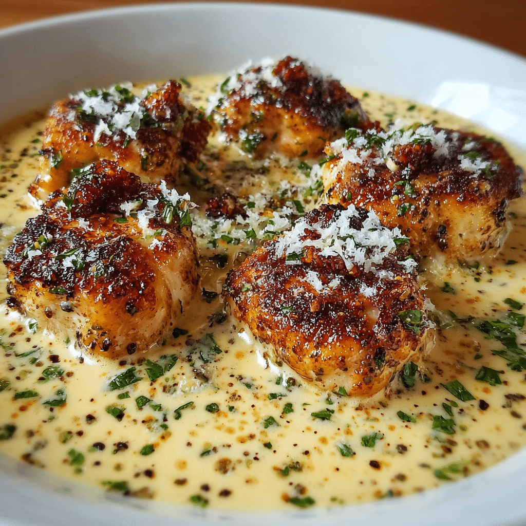 Best Creamy Garlic Parmesan Chicken Recipe - Recipe Image